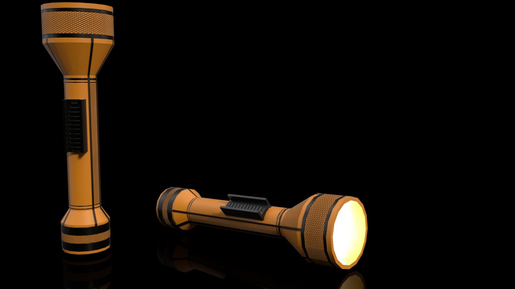 Low Poly Flashlight preview image 1